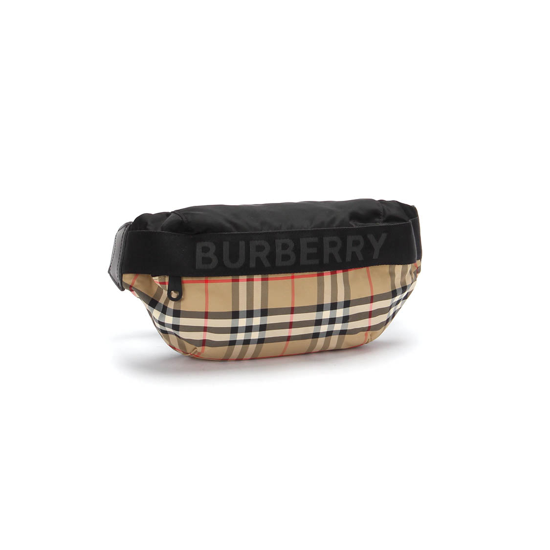 House Check Canvas Belt Bag