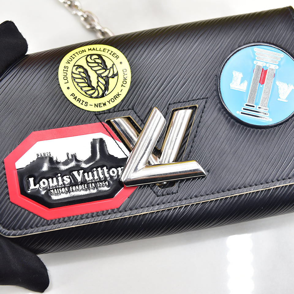 Louis Vuitton World Tour Twist Chain Crossbody Wallet
