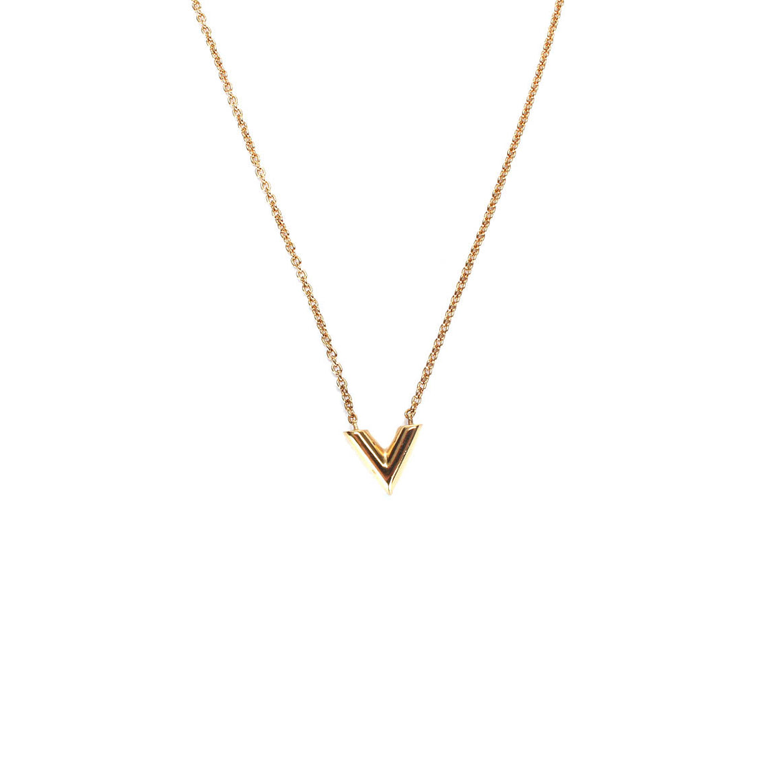 Essential V Pendant Necklace