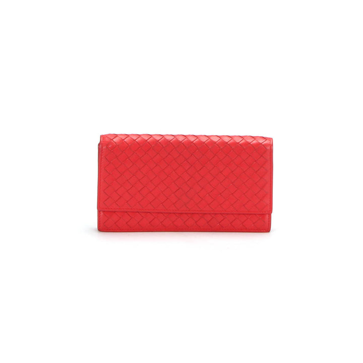 Intrecciato Leather Wallet