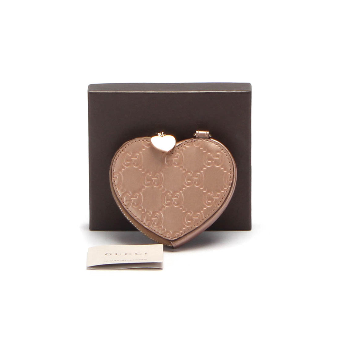 Guccissima Heart Coin Purse 152615