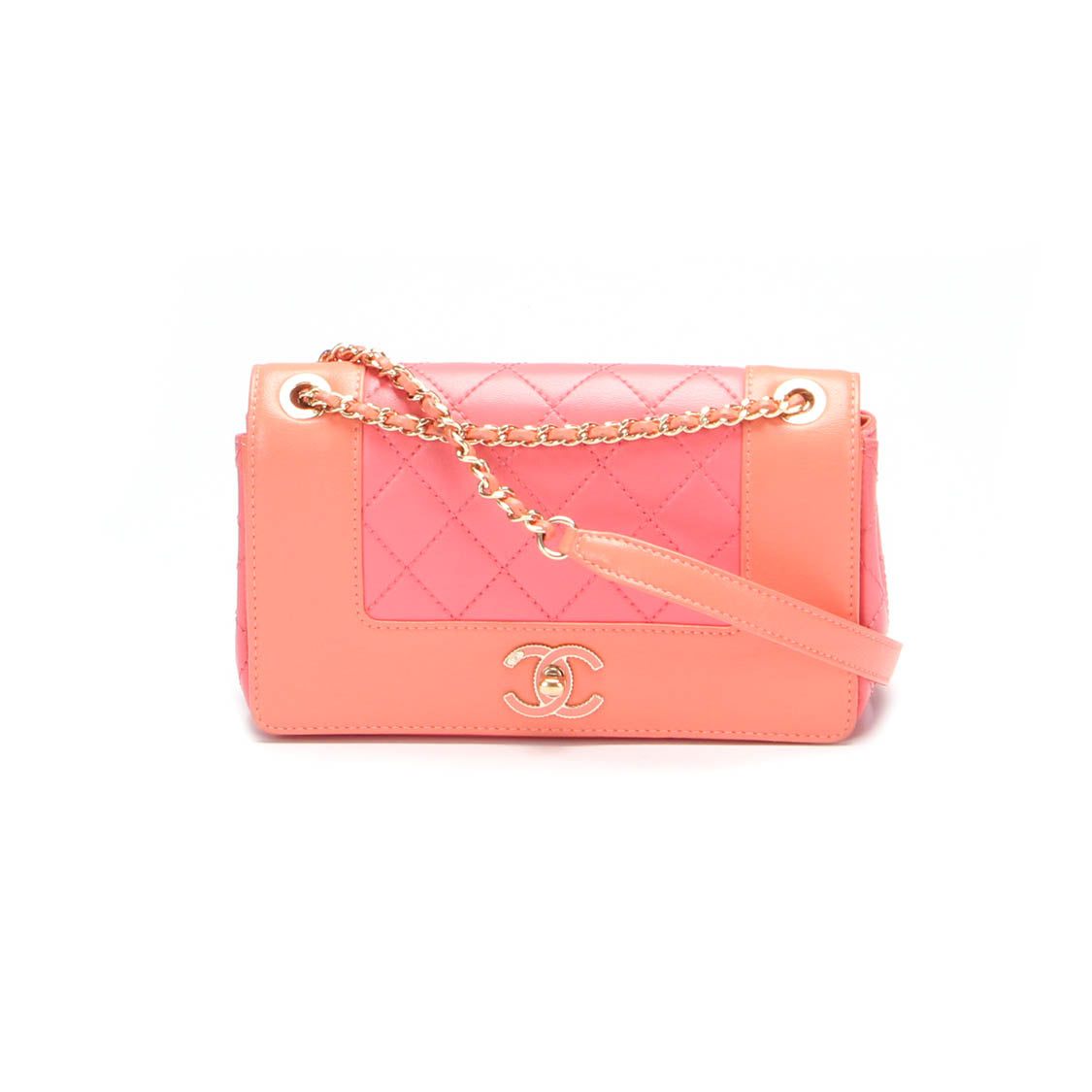CC Quilted Mademoiselle Vintage Flap Bag