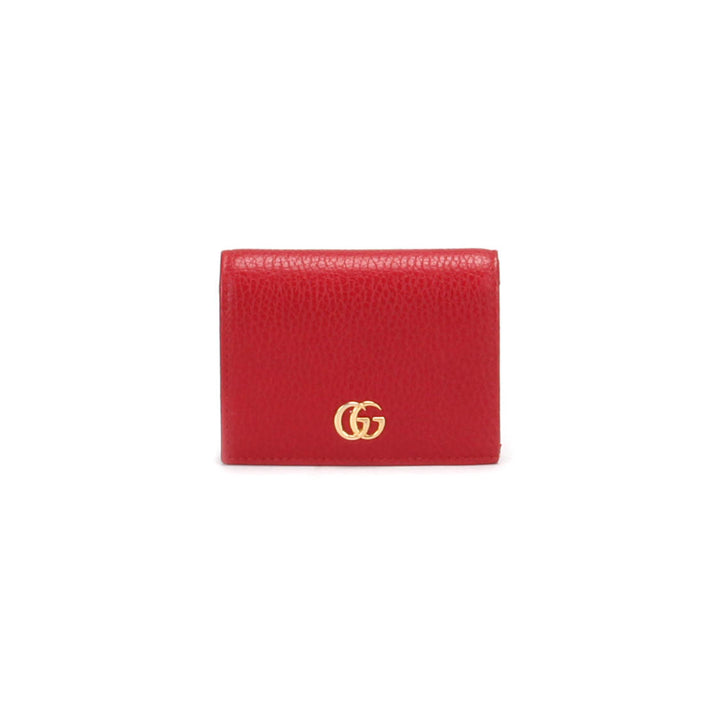 GG Leather Card Case 456126