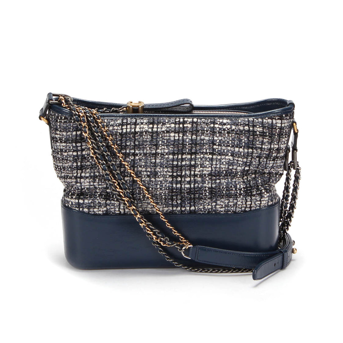 Medium Tweed Gabrielle Shoulder Bag