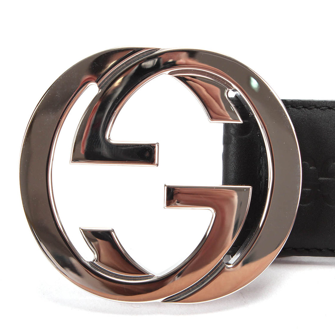 GG Leather Belt 411924