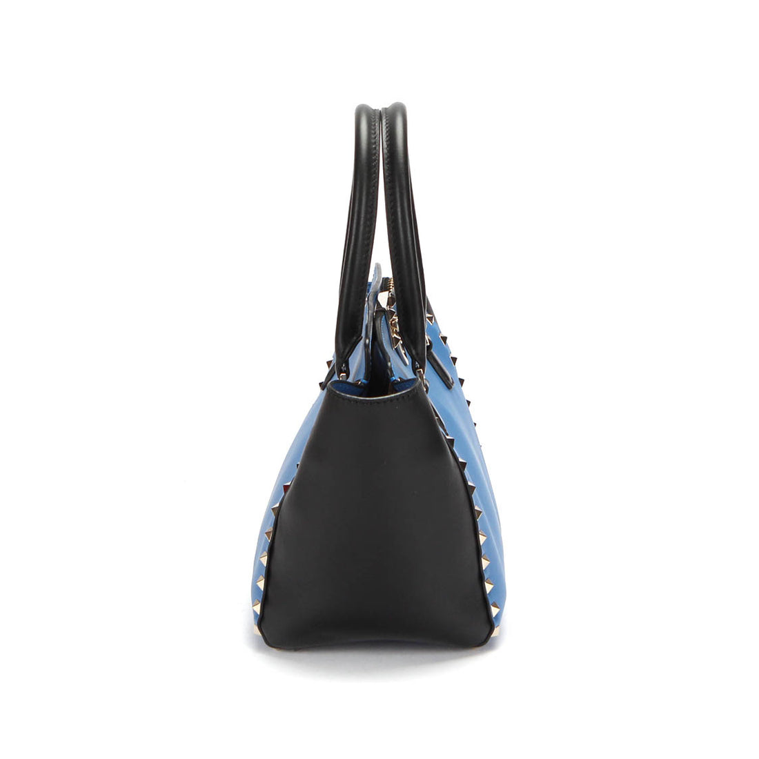 Rockstud Leather Tote Bag