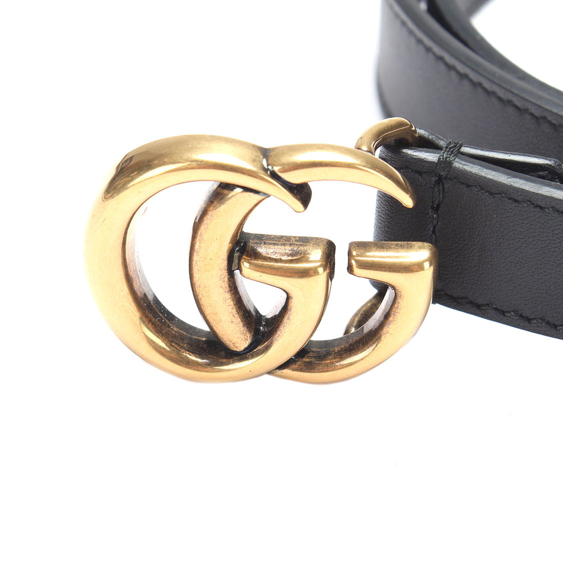 GG Marmont Leather Belt 409417