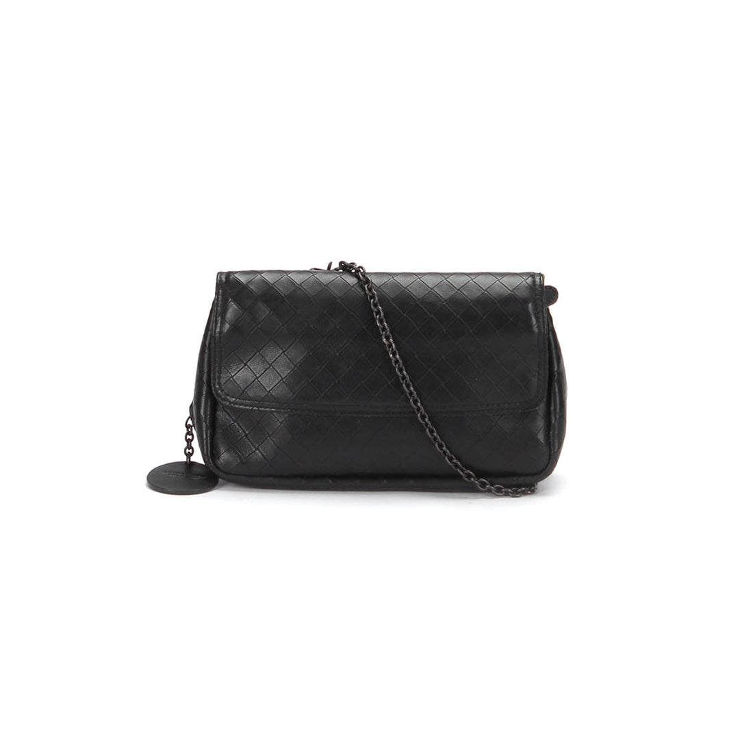 Intrecciato Leather Chain Bag