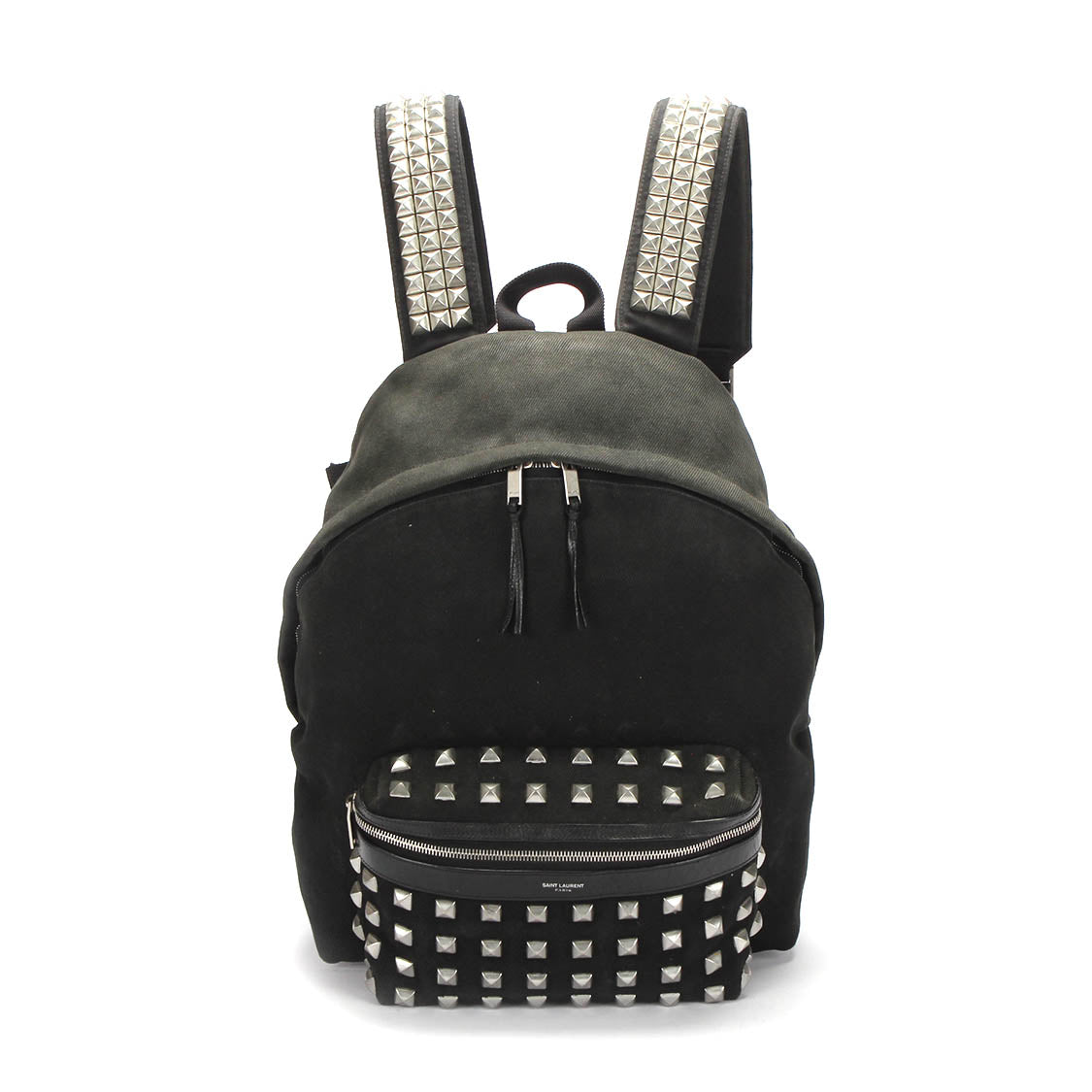 Studded Hunting Canvas Backpack