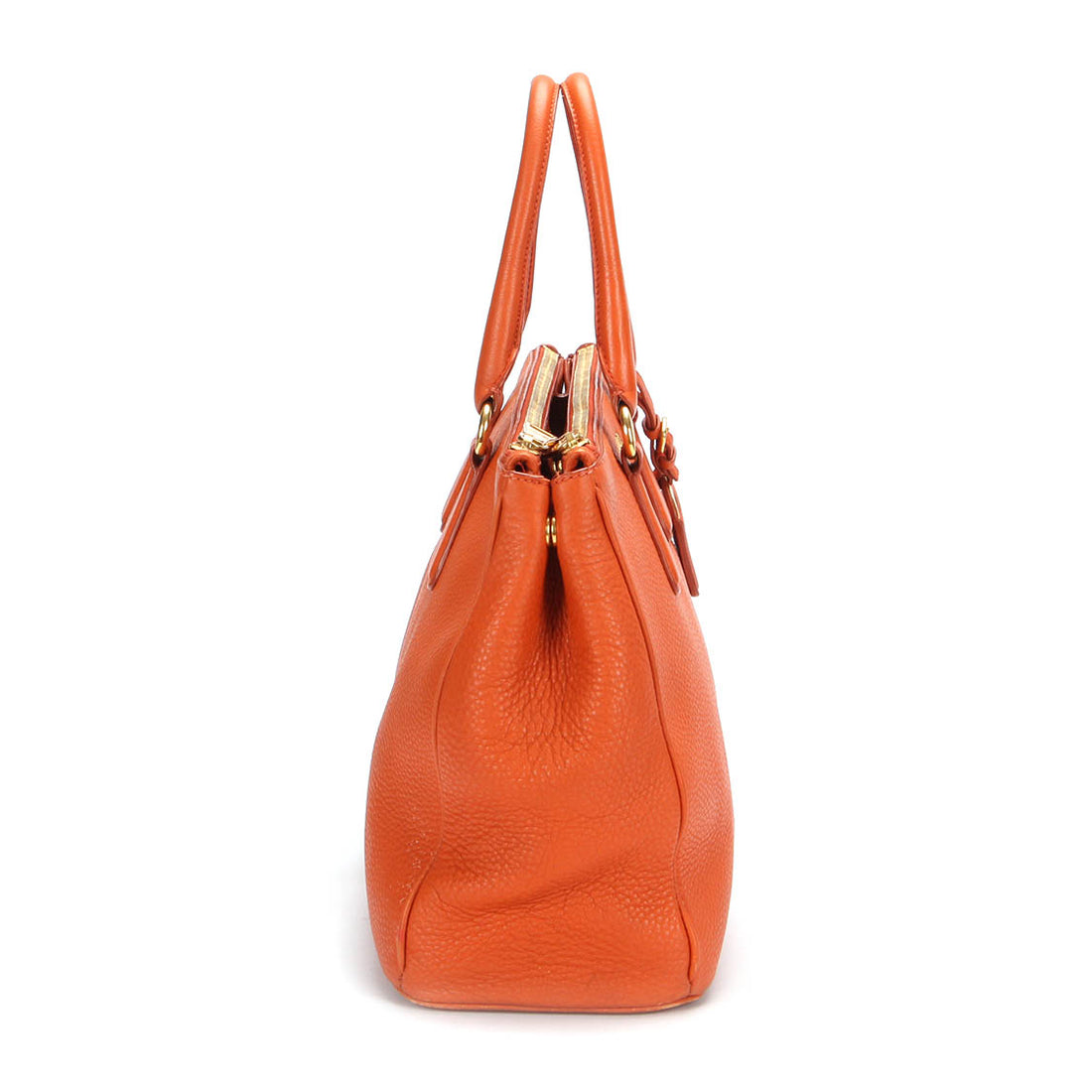 Vitello Daino Double Zip Tote Bag