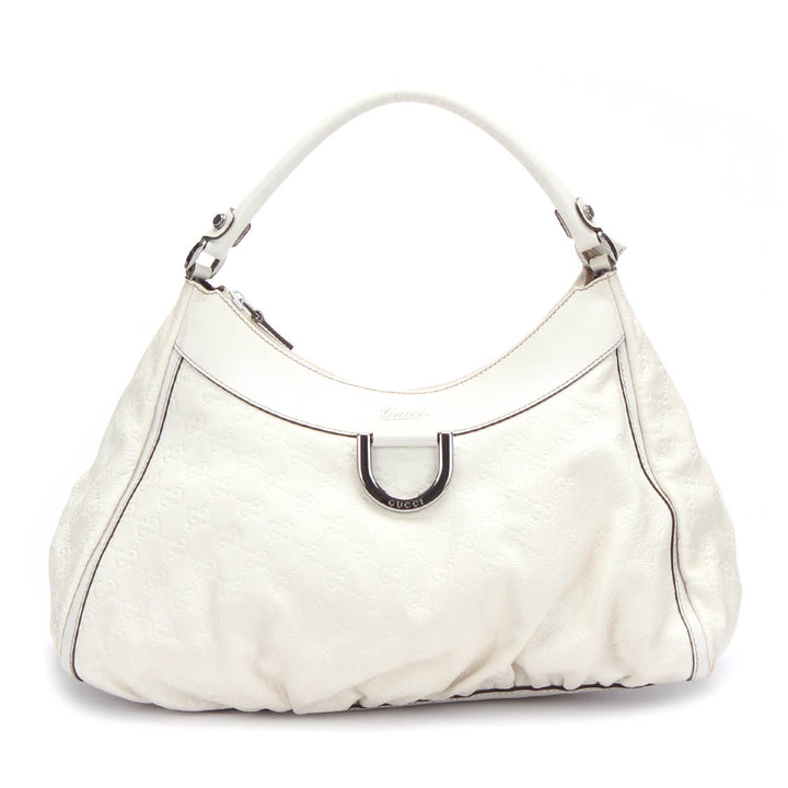 GG Signature Abbey D-Ring Shoulder Bag 327786