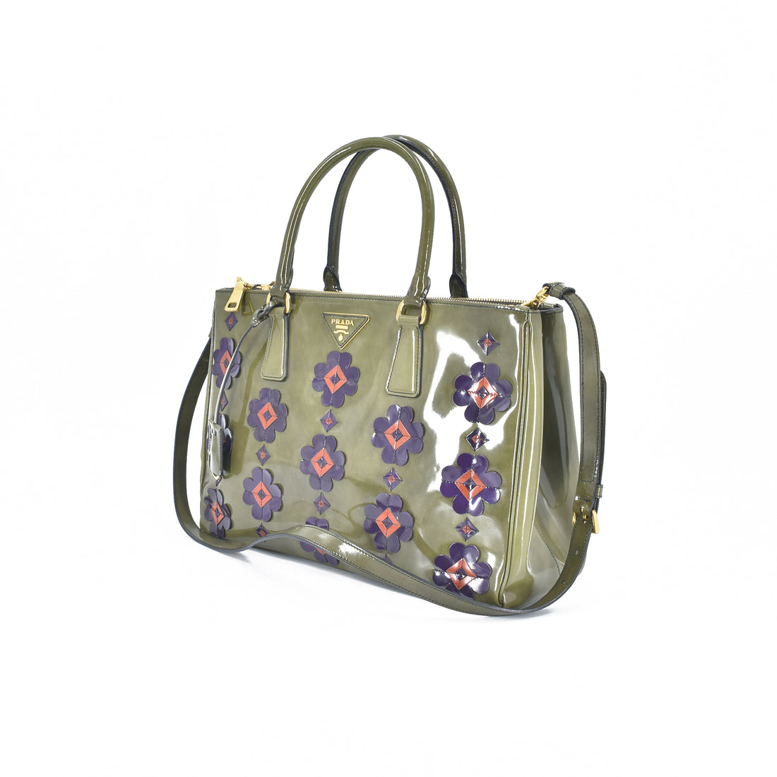 Spazzolato Double Zip Galleria Tote Bag