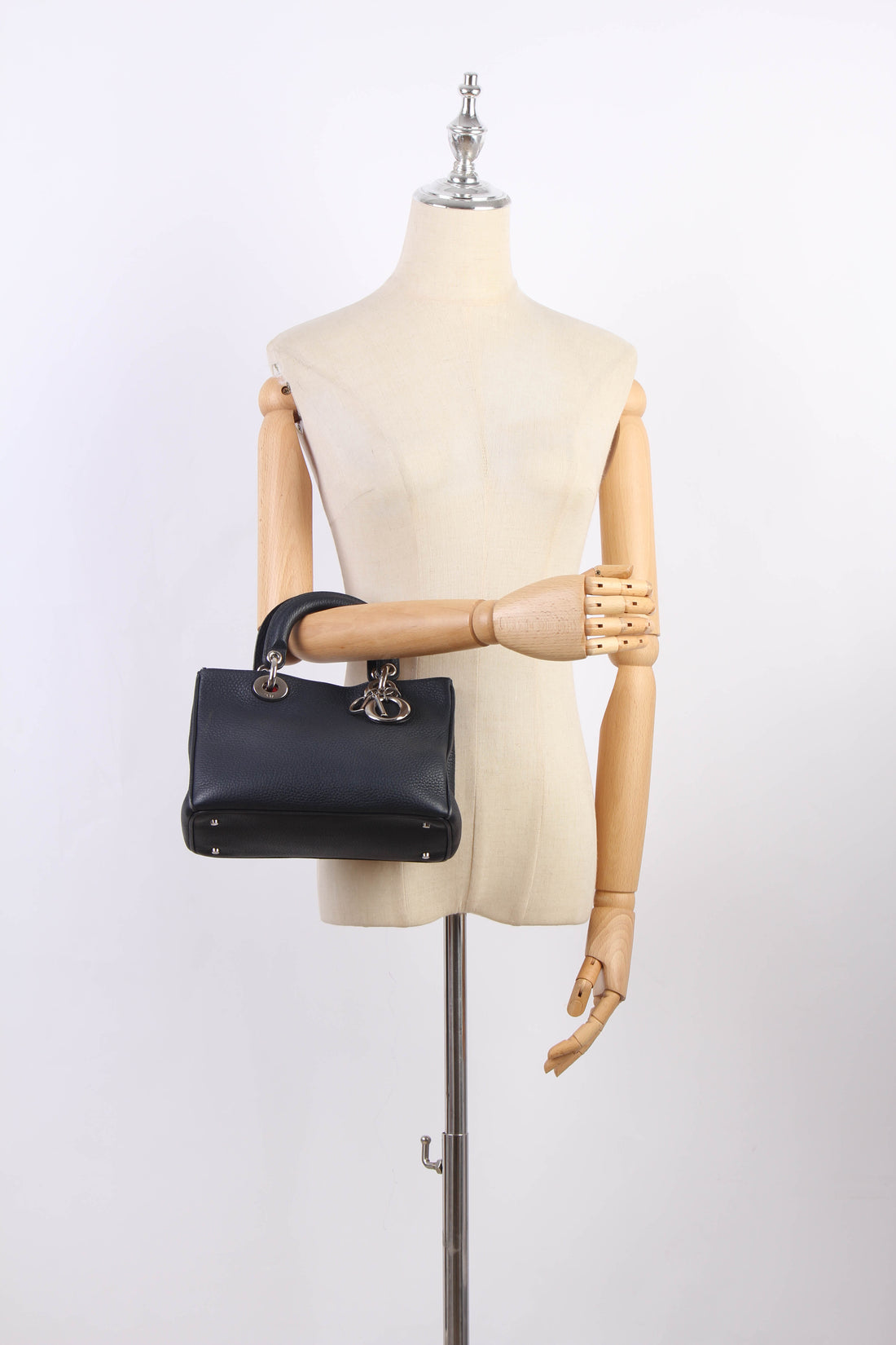 Mini Diorissimo Leather Handbag