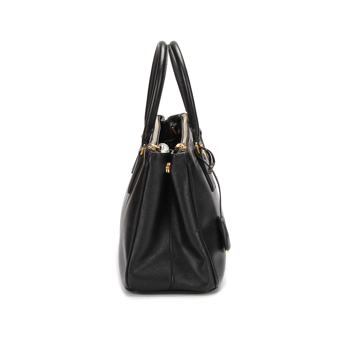 Saffiano Double Zip Galleria Tote Bag