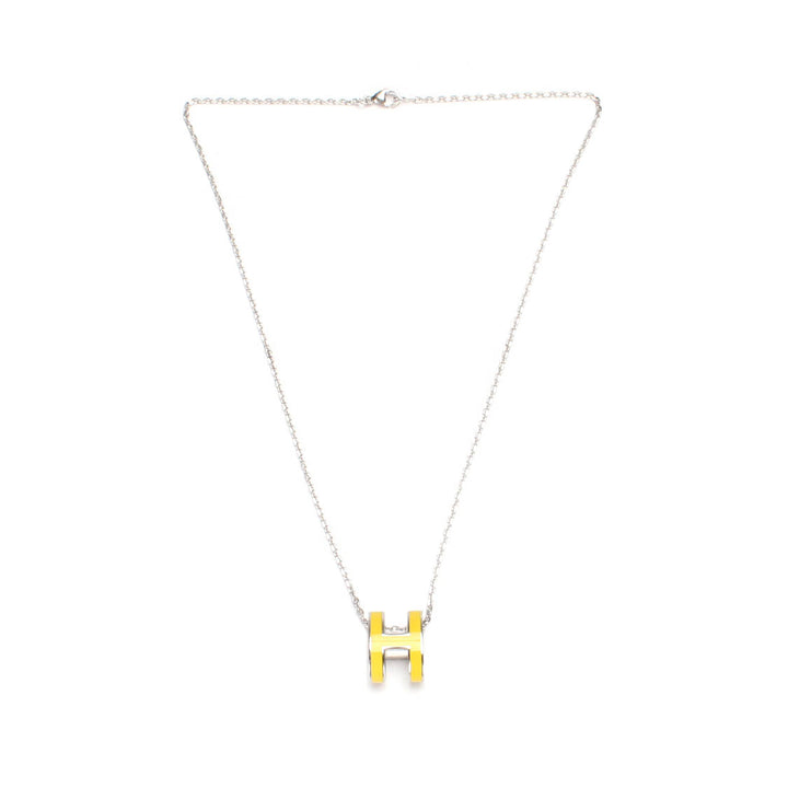 Pop H Pendant Necklace