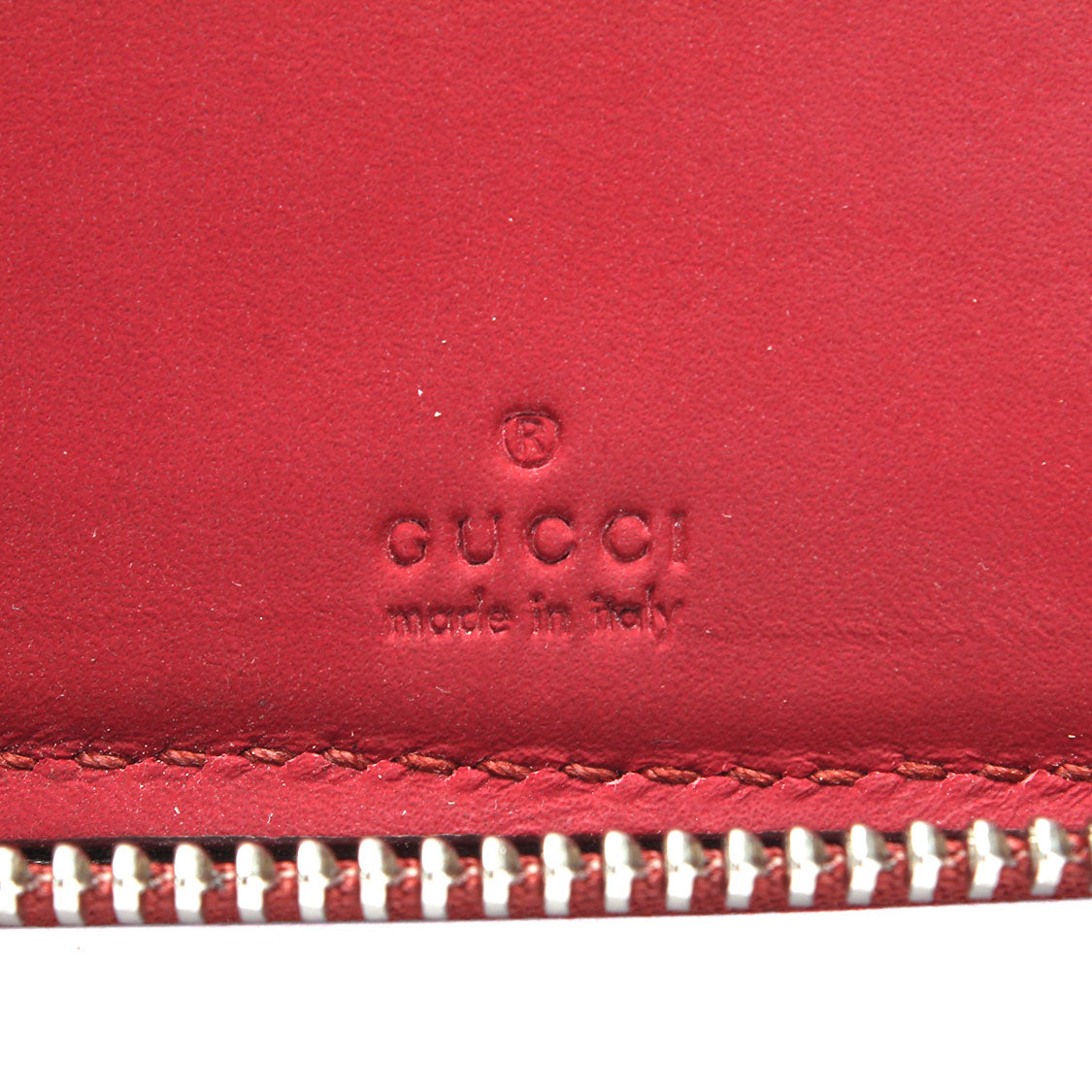 Guccissima Leather Zip Around Wallet 295833