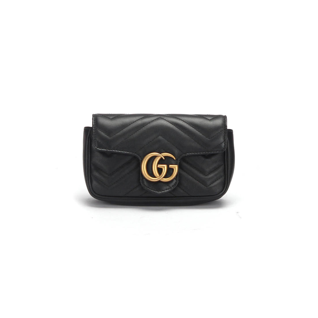 Super Mini GG Marmont Matelasse Crossbody Bag 476433