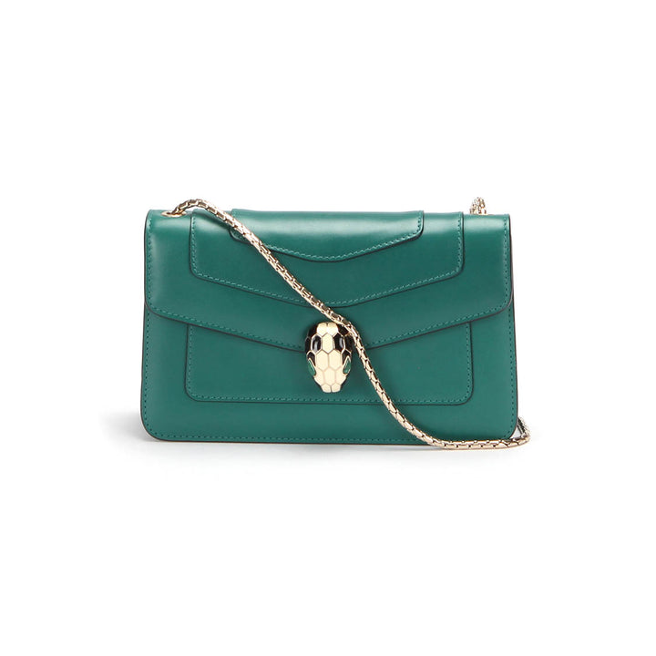 Serpenti Forever Leather Crossbody Bag