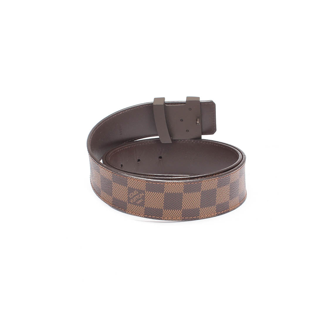 Damier Ebene Initiales Belt M9807