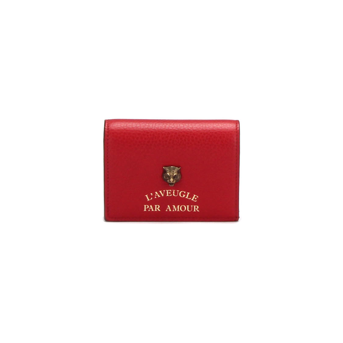 L'aveugle Par Amour Leather Small Wallet 453169