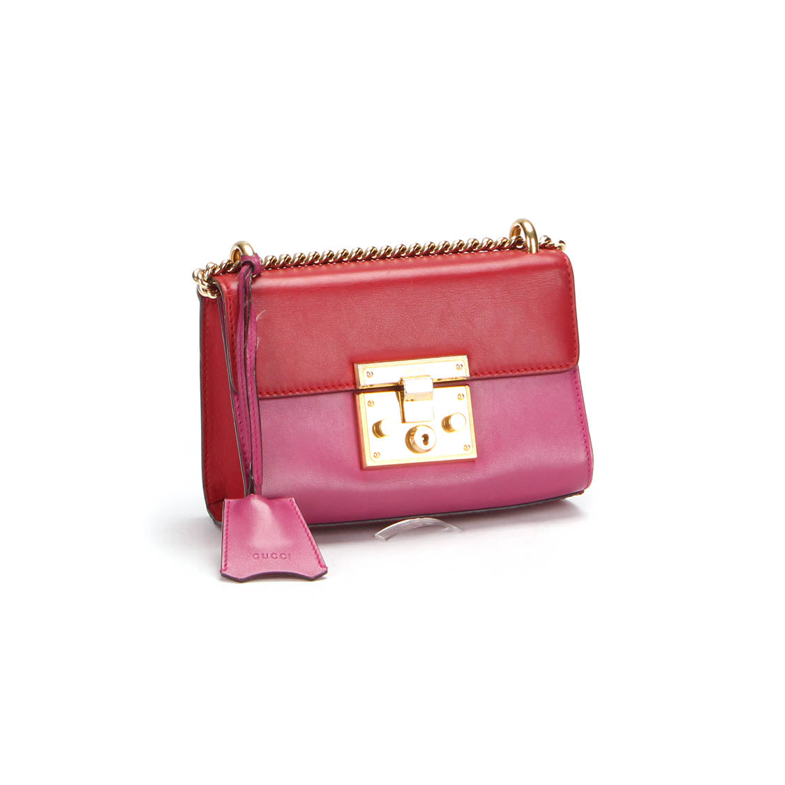 Small Guccissima Padlock Shoulder Bag 409487