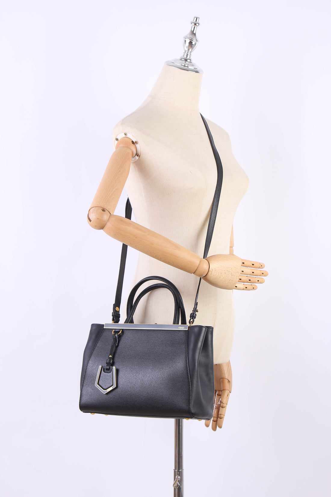 Leather 2Jours Tote Bag