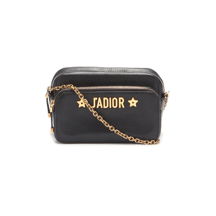 J'Adior Camera Case Clutch With Chain