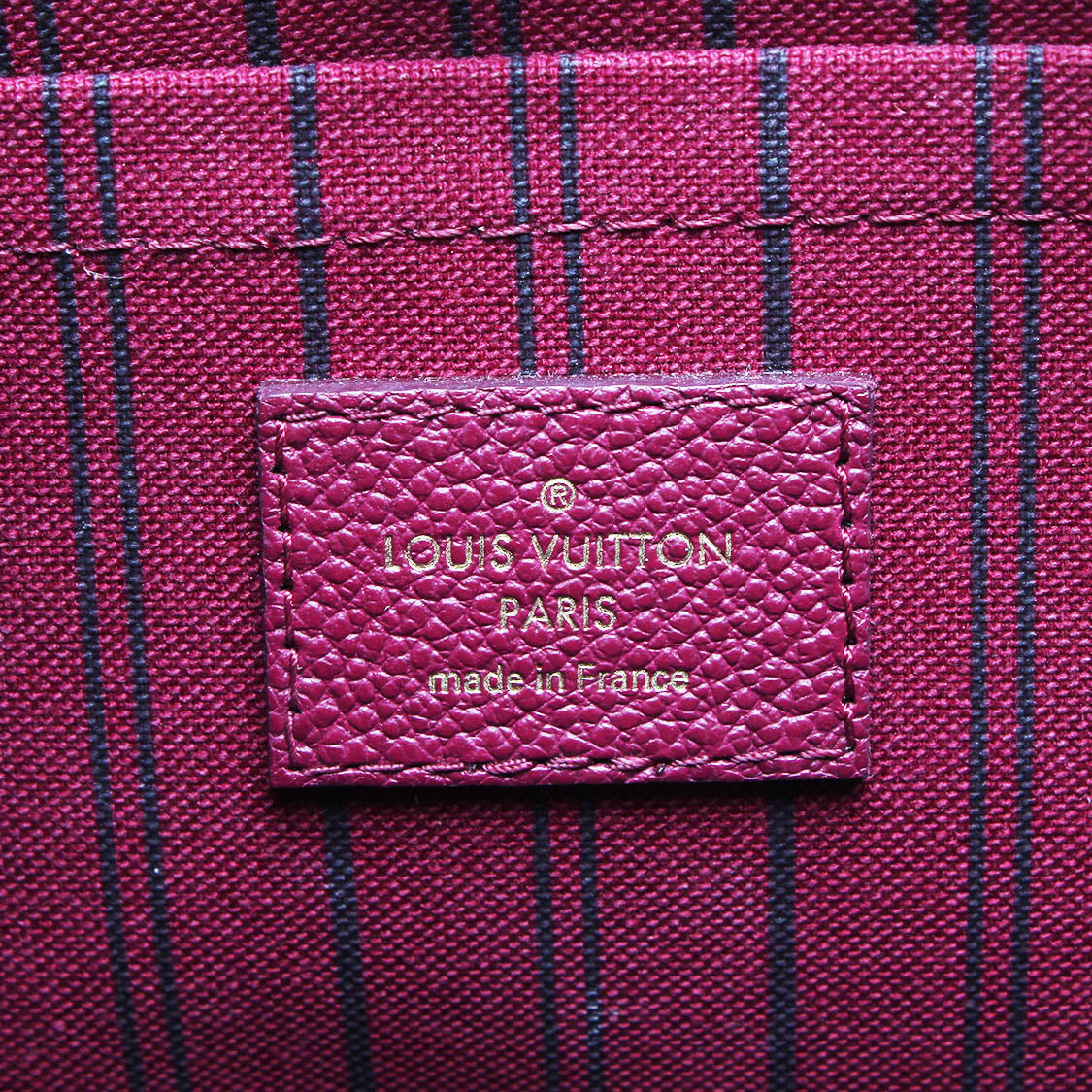 Louis Vuitton M41196 Montaigne MM Satchel Monogram Empreinte
