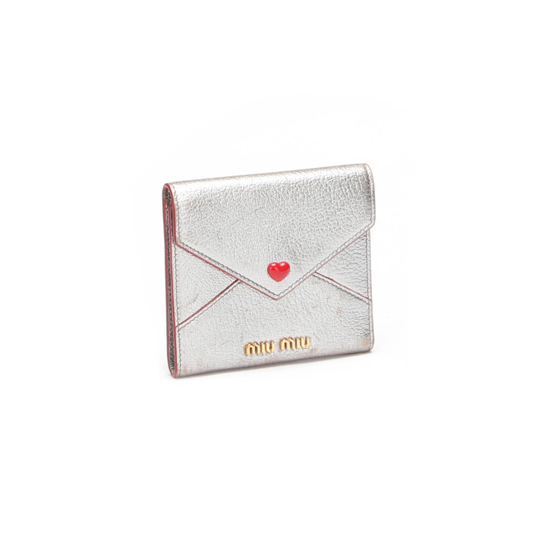 Leather Heart Love Small Wallet