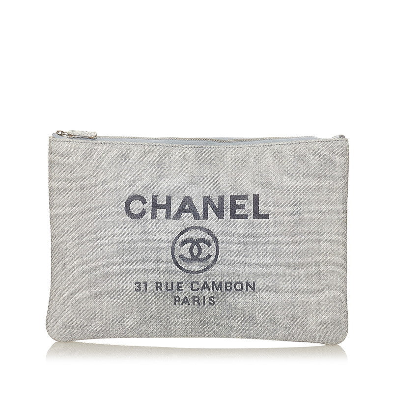 31 Rue Cambon Canvas Clutch