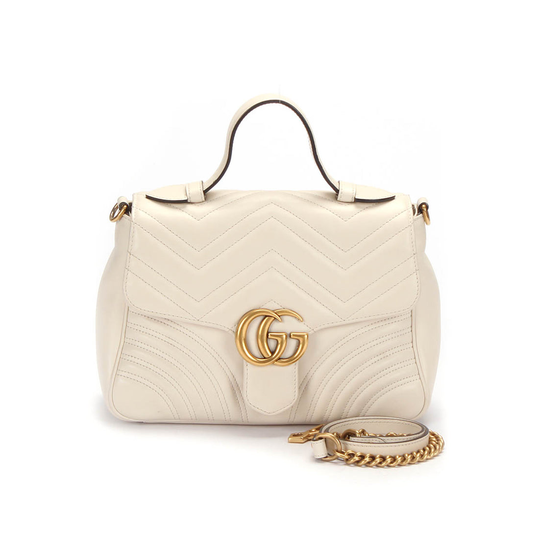 Small GG Marmont Top Handle Bag 498110