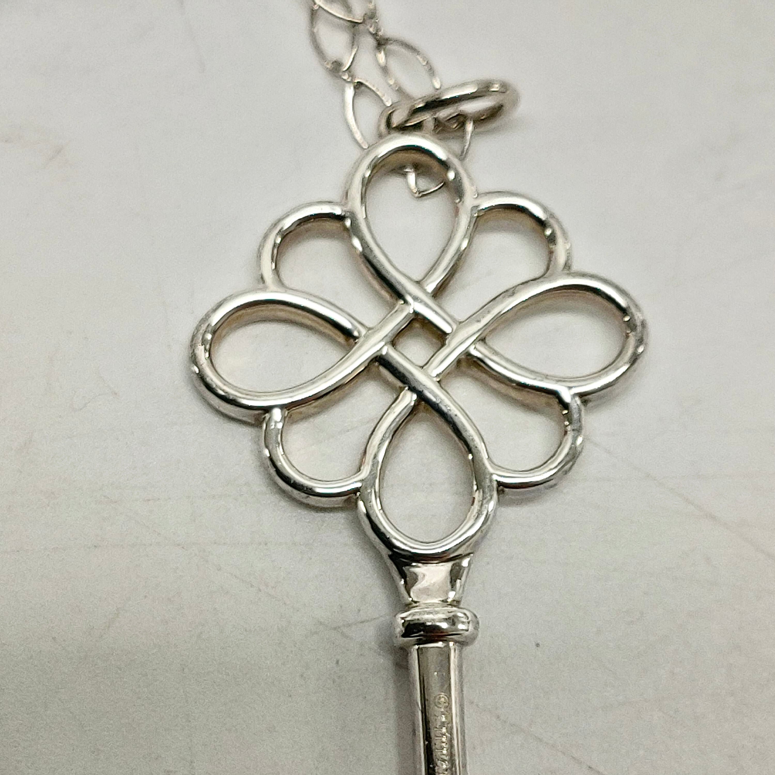Knot Key Pendant Necklace