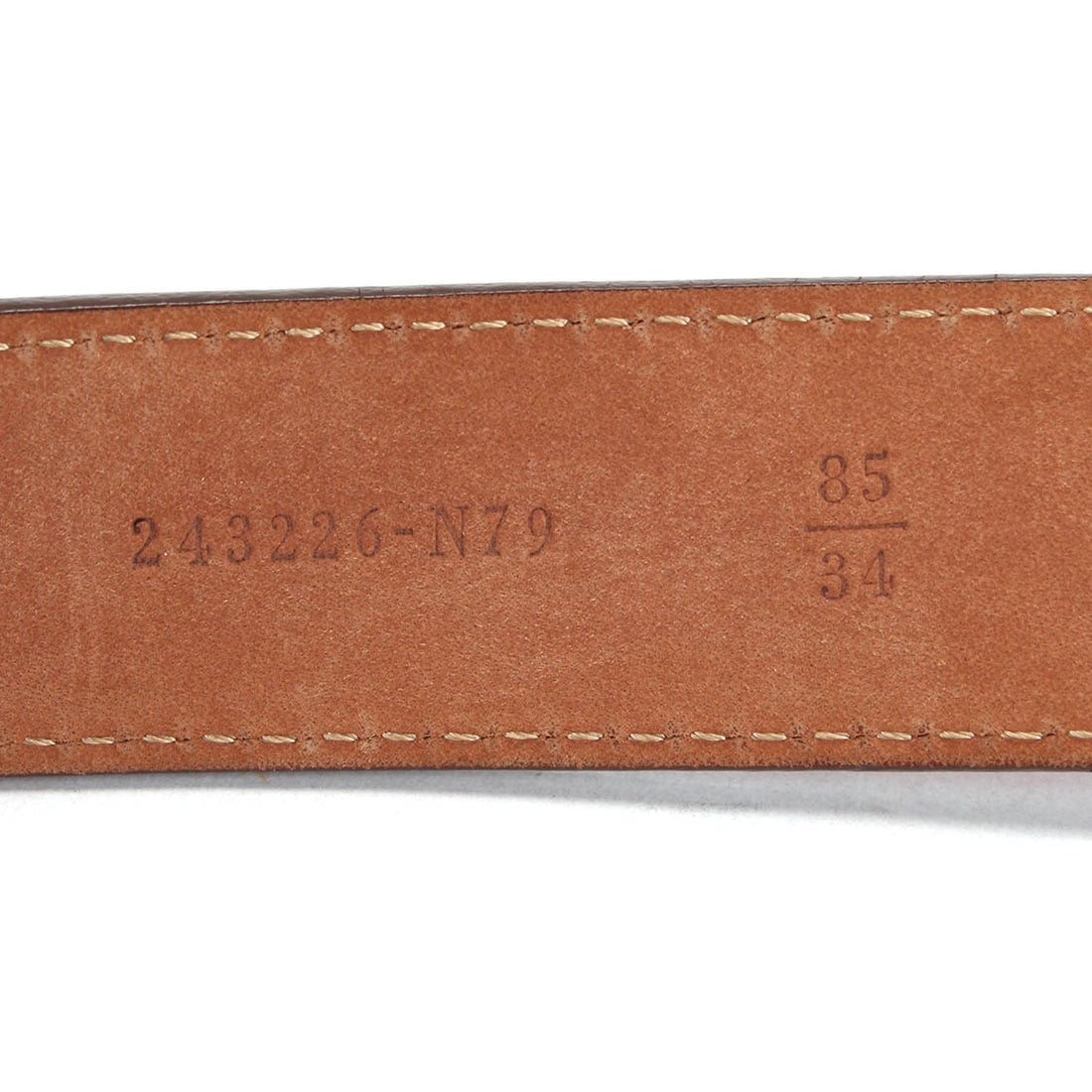 Zucchino Coated Canvas Belt