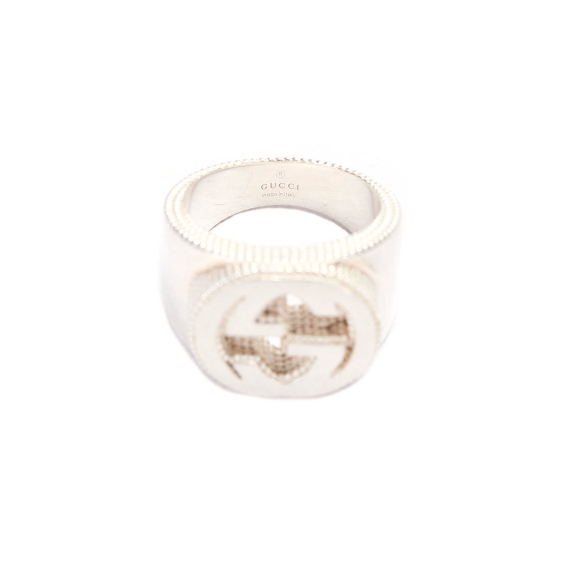 Interlocking G Signet Ring