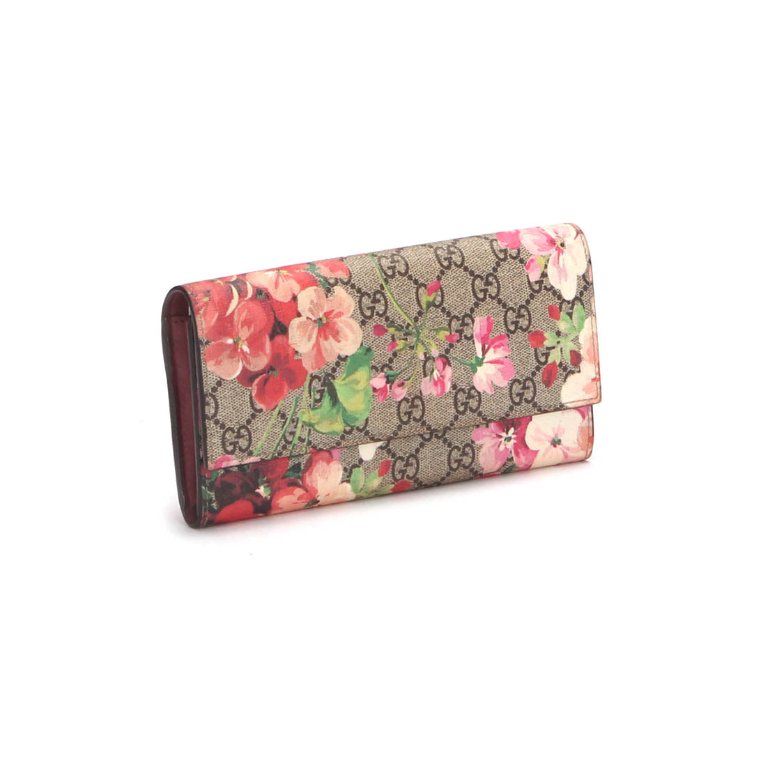 GG Supreme Blooms Continental Wallet  410074