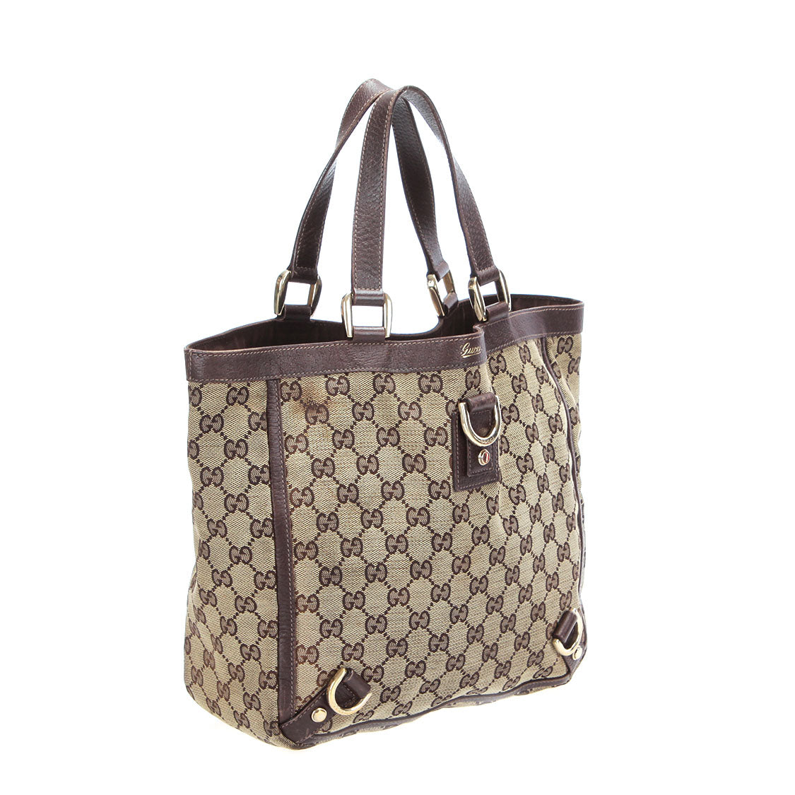 GG Canvas Abbey D-Ring Tote Bag 130739