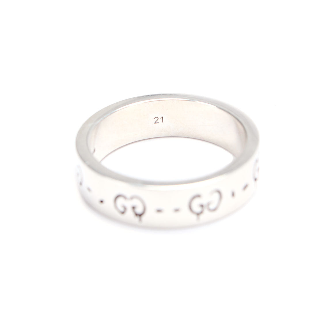 Sterling Silver GG Ghost Ring