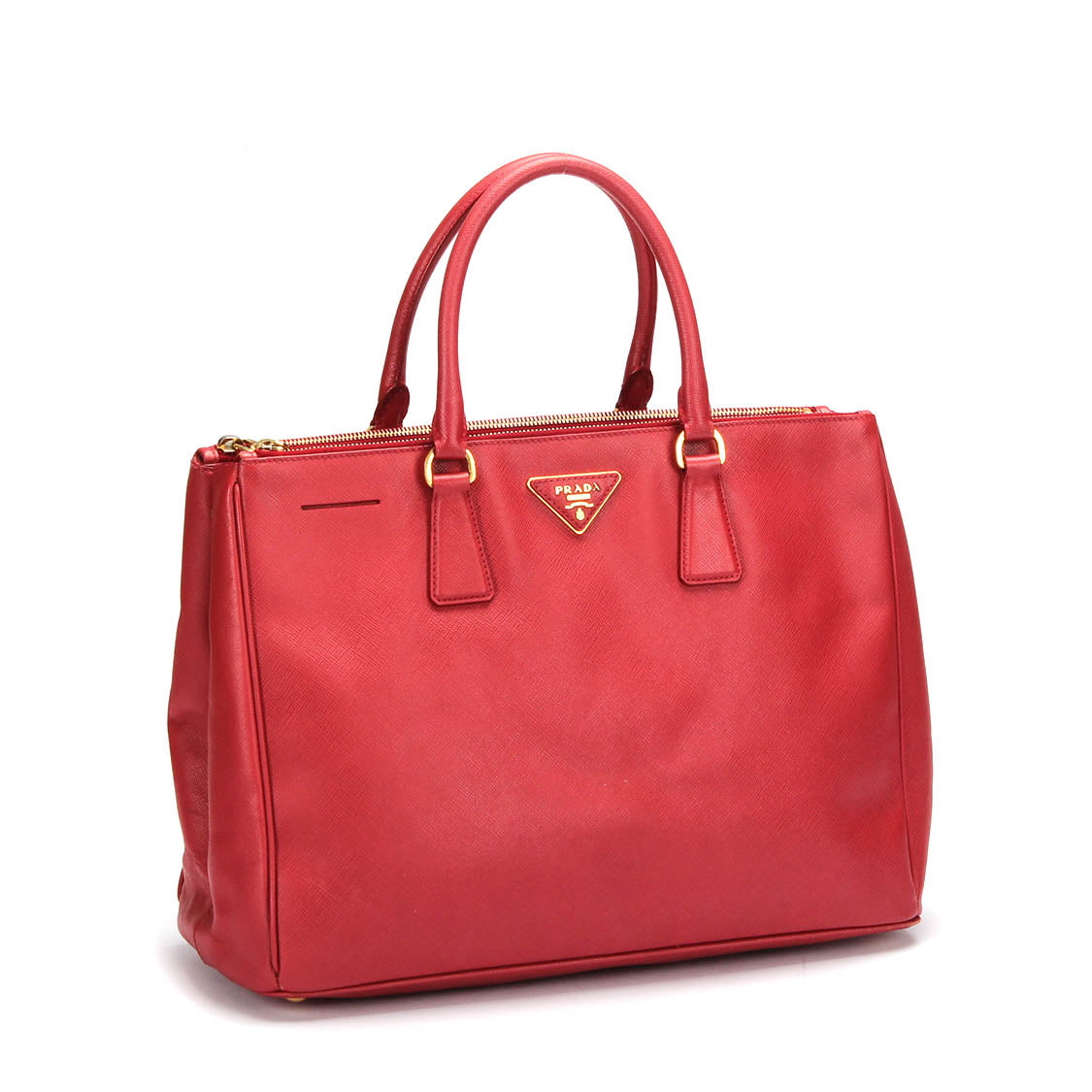Prada Saffiano Galleria Leather Tote Bag in Good condition