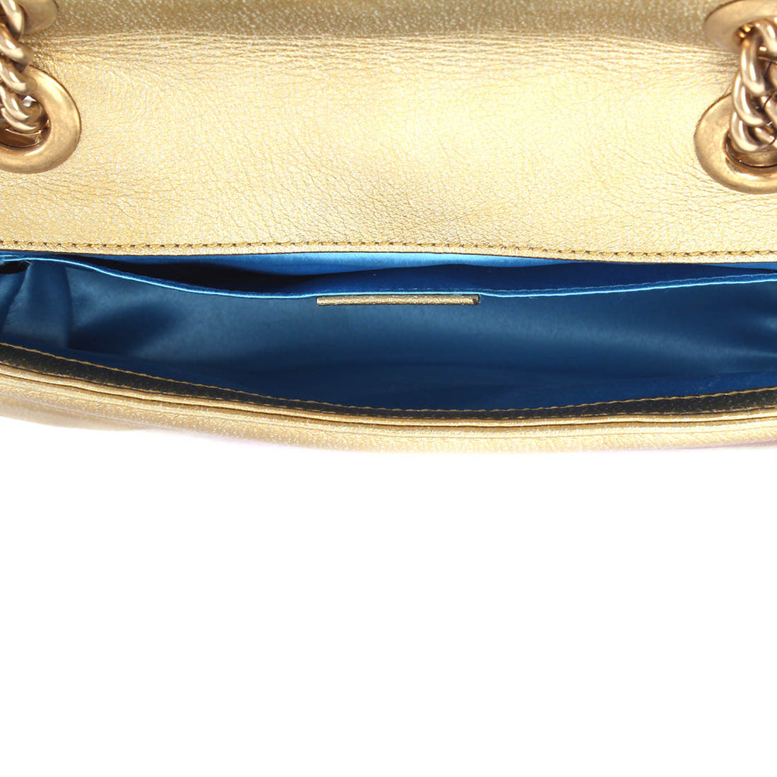 Mini GG Marmont Leather Shoulder Bag 446744