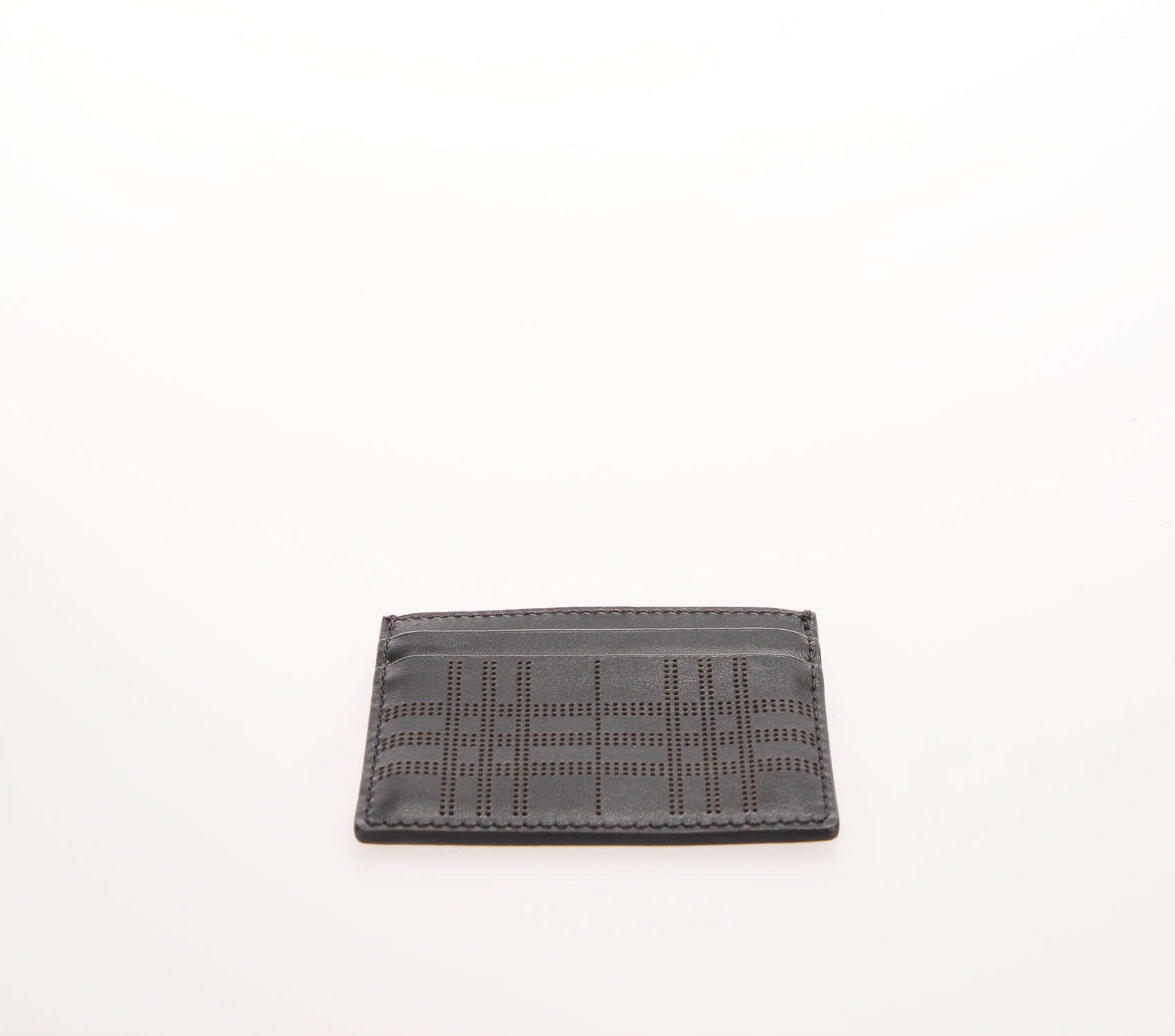 Perforated Leather Card Case