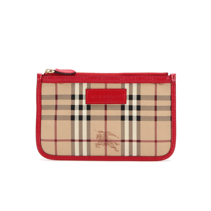 Haymarket Check Pouch