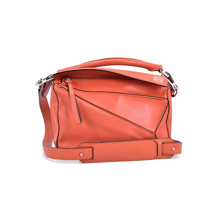 Puzzle Leather Crossbody Bag