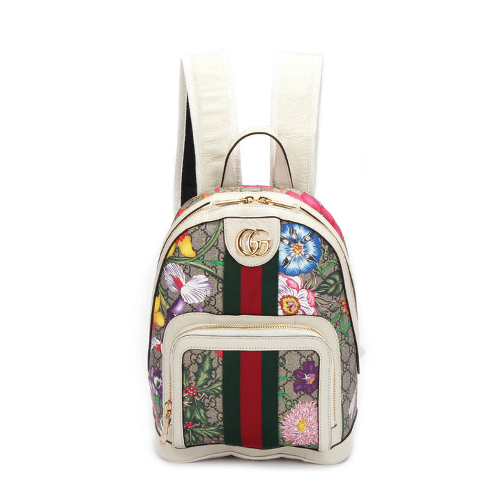 Small GG Flora Ophidia Backpack 547965