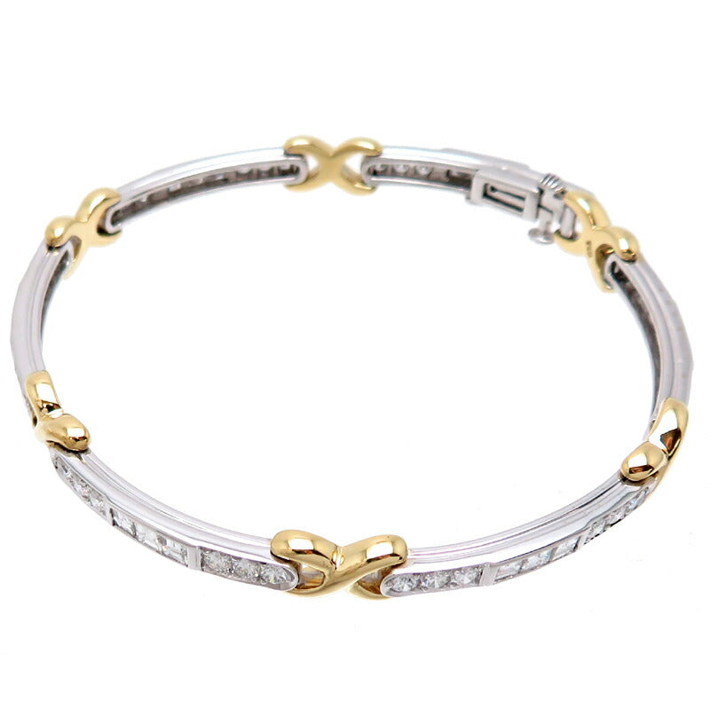 Picchiotti Women's 750 Yellow/White Gold 2.98ct Diamond Bracelet