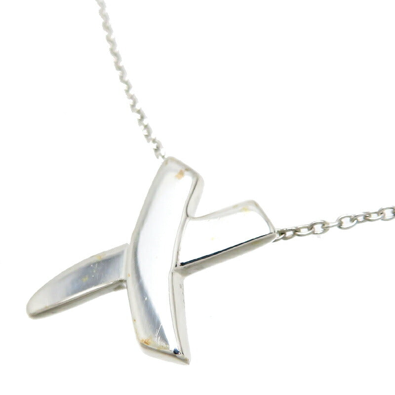 Silver Paloma Picasso Kiss Necklace