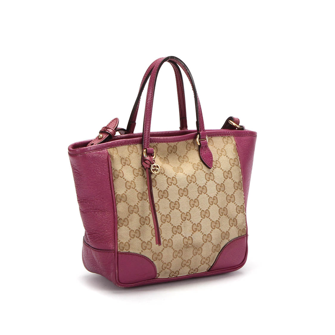 Gucci GG Canvas Bree Tote Bag 353120 Brown Cloth ref.952886 - Joli