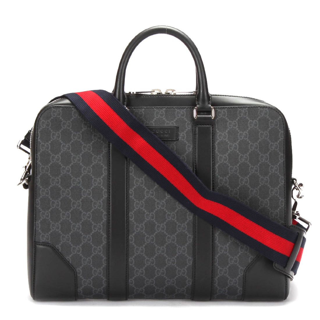 GG Supreme Web Briefcase 474135