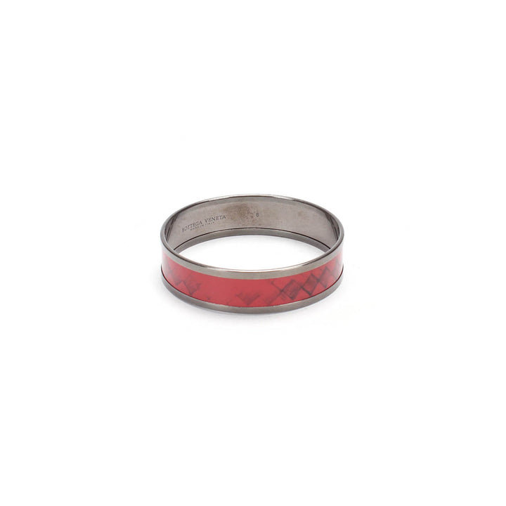 Enamel Intrecciato Print Bangle