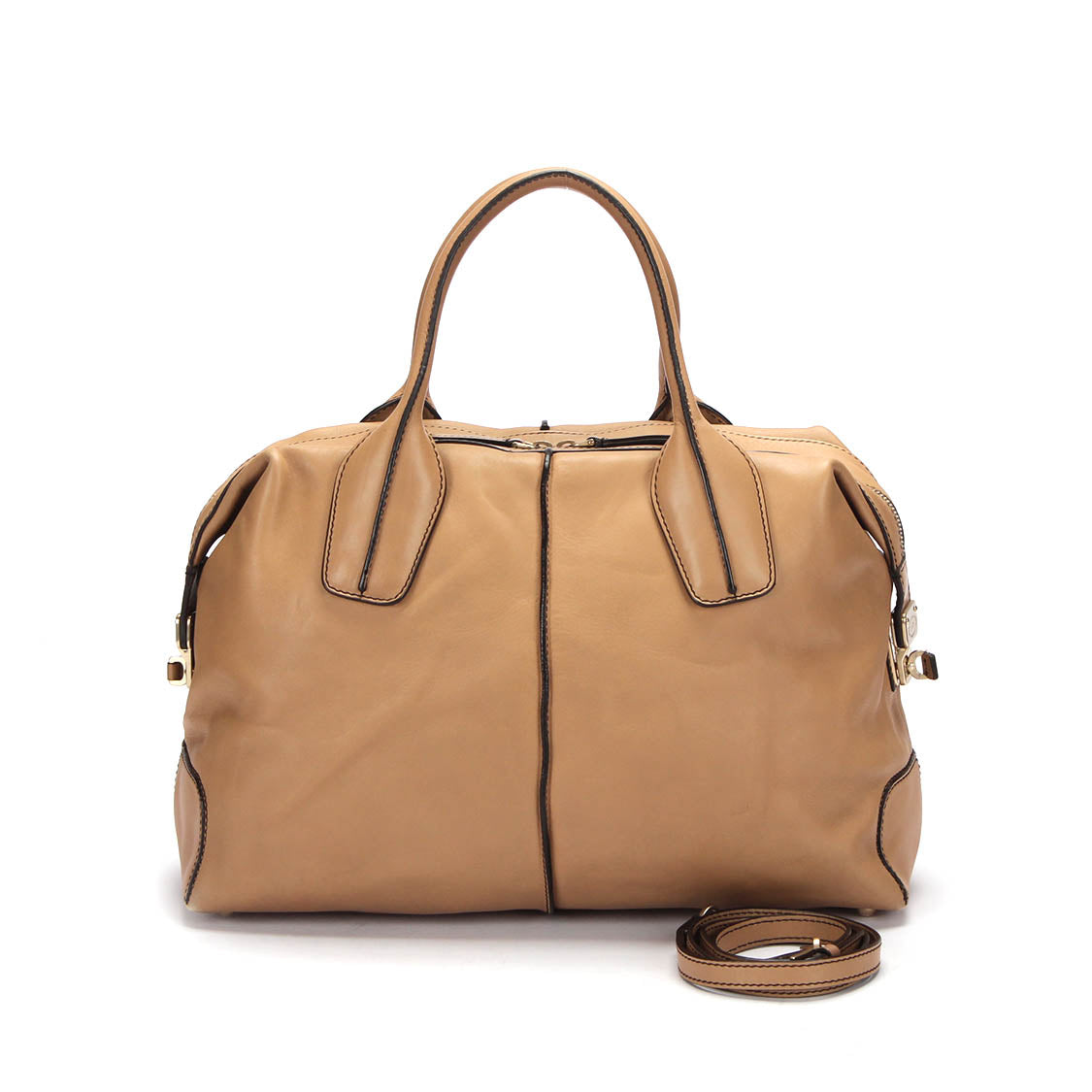 D-Styling Leather Bauletto Bag