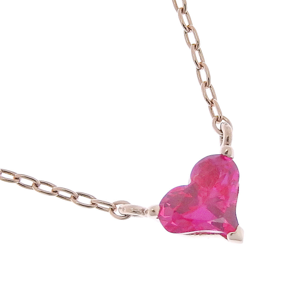 Women's Vendome Heart Necklace made of K10 Pink Gold, Crafted in Japan [Pre-owned], A+ Rank